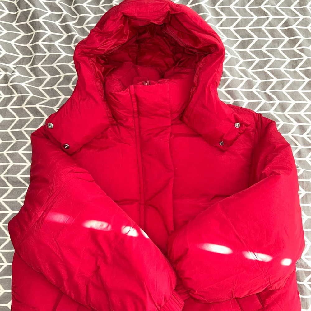 Red Puffer Jacket